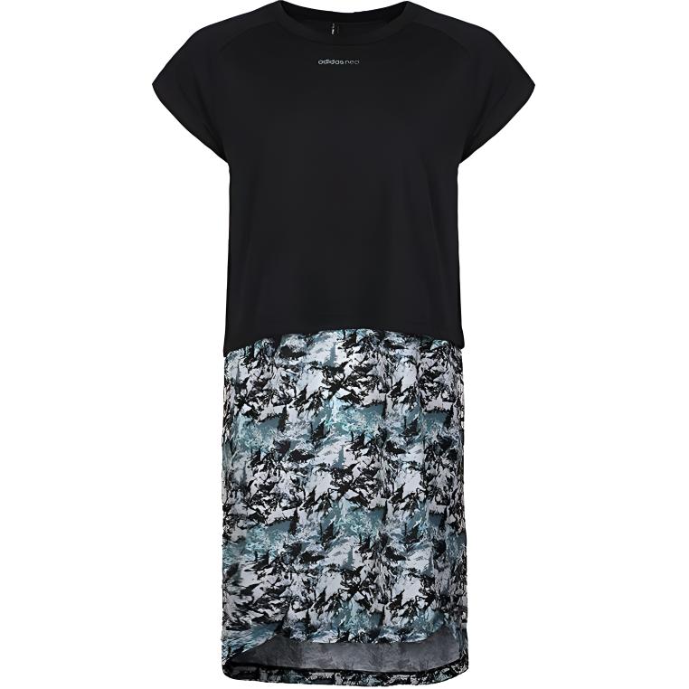 Adidas Neo Sports Series Casual Comfortable Breathable Short Sleeve Dress Women dresses Black DU2372 XL
Adidas Neo Sports Series Casual Comfortable Breathable Short Sleeve Dress Women dresses Black DU2372 XL