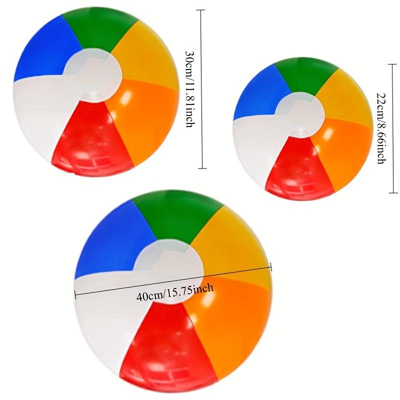 3pcs Colorful Inflatable Beach Ball Summer Holiday Swimming Pool Party Game Ball Set for Summer Parties and Water Games Party others
3pcs Colorful Inflatable Beach Ball Summer Holiday Swimming Pool Party Game Ball Set for Summer Parties and Water Games Party others