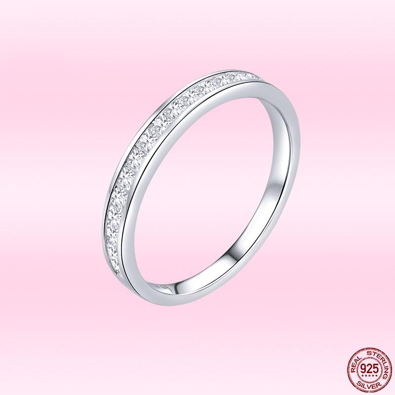 Pure White Finger Ring for Women Shiny Clear Zircon Genuine 925 Sterling Silver Elegant Ring Formal Wedding Jewelry Gift
Pure White Finger Ring for Women Shiny Clear Zircon Genuine 925 Sterling Silver Elegant Ring Formal Wedding Jewelry Gift