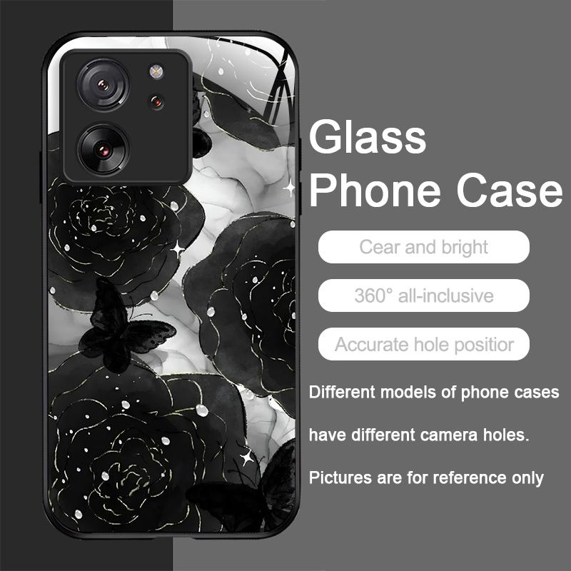 Tempered Glass Phone Case for Motorola Moto G85 G84 G75 G55 G24 Edge 50 Fusion 40 Neo 30 Pro Luxury Black Rose Flower Hard Cover Moto Edge 50Ultra
Tempered Glass Phone Case for Motorola Moto G85 G84 G75 G55 G24 Edge 50 Fusion 40 Neo 30 Pro Luxury Black Rose Flower Hard Cover Moto Edge 50Ultra
