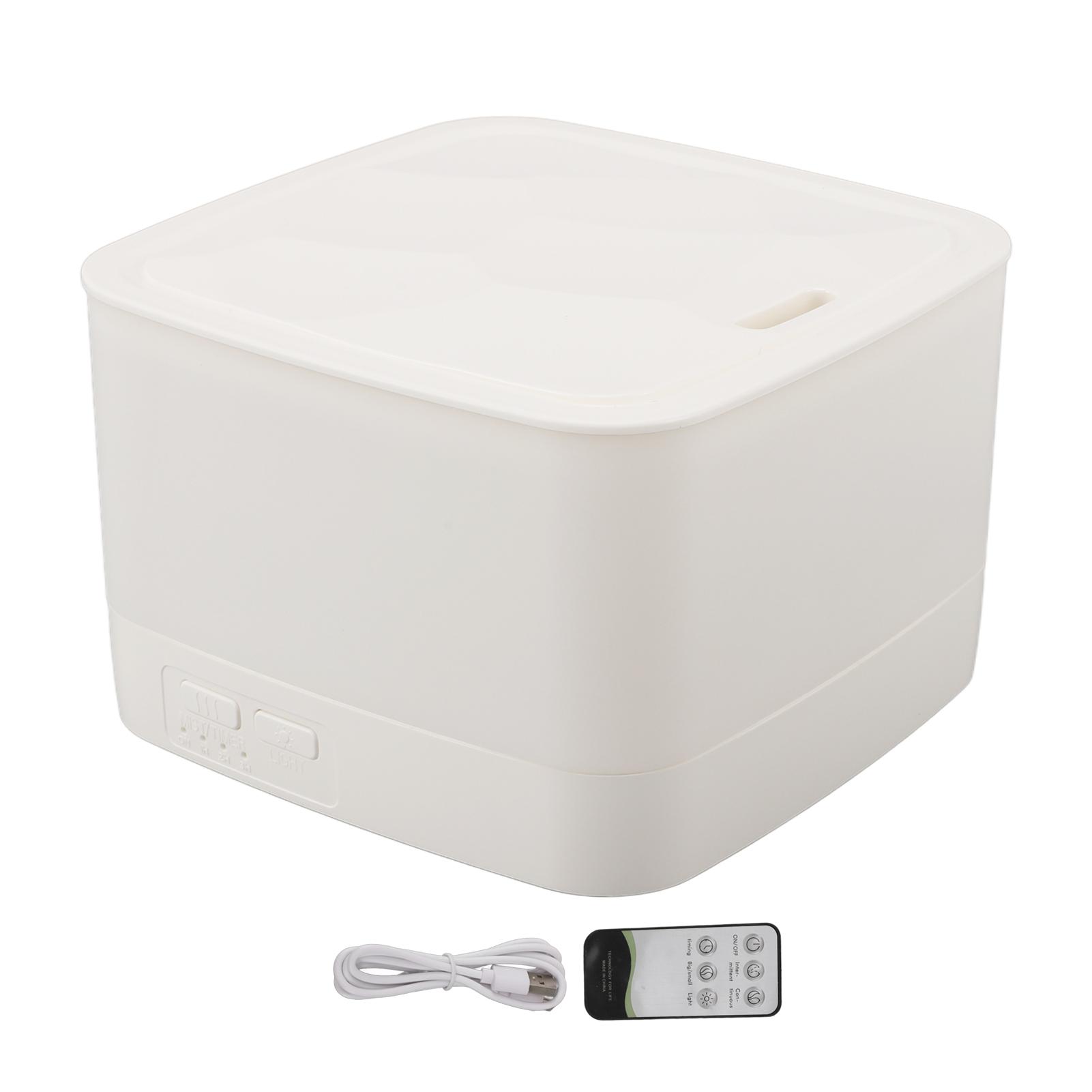 Aroma Diffuser Humidifier with Remote Control USB 5V 800mL RGB 7 Color Light Colorful Humidifier
Aroma Diffuser Humidifier with Remote Control USB 5V 800mL RGB 7 Color Light Colorful Humidifier