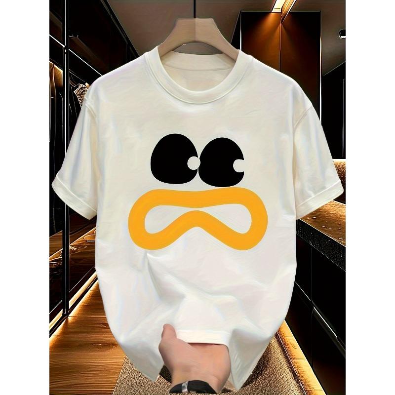 European sizes Creatively designed funny expression printed crew-neck T-shirt, made of lightweight, comfortable and breathable fabric, with advanced 4XL
European sizes Creatively designed funny expression printed crew-neck T-shirt, made of lightweight, comfortable and breathable fabric, with advanced 4XL