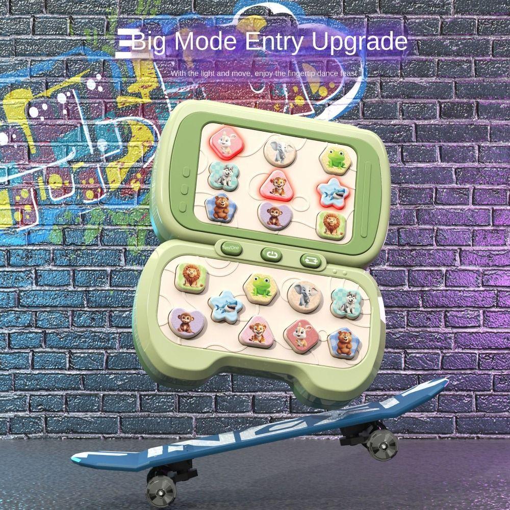 Multiple Functions Tablet Phone Toy Electronic Finger Dance Machine Teach Alphabet Numbers style C
Multiple Functions Tablet Phone Toy Electronic Finger Dance Machine Teach Alphabet Numbers style C