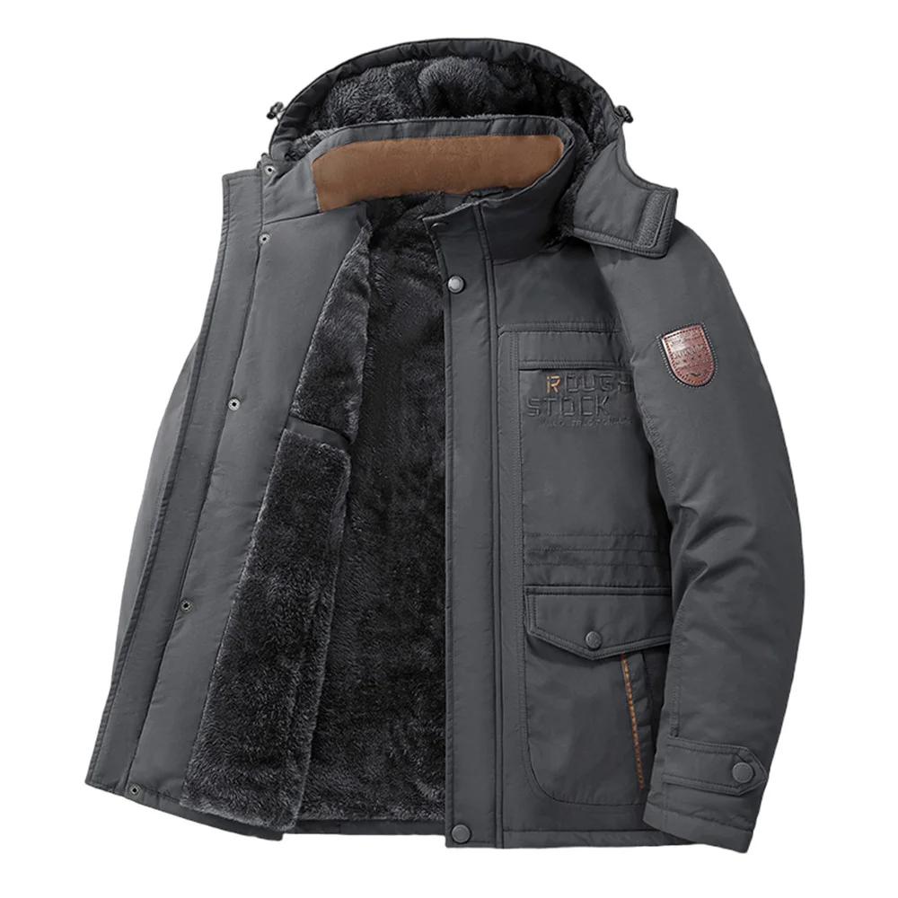 Новая зимняя мужская парка с флисовой подкладкой, повседневная винтажная военная рабочая куртка, утолщенные парки со съемным капюшоном, мужское пальто M серый
Новая зимняя мужская парка с флисовой подкладкой, повседневная винтажная военная рабочая куртка, утолщенные парки со съемным капюшоном, мужское пальто M серый