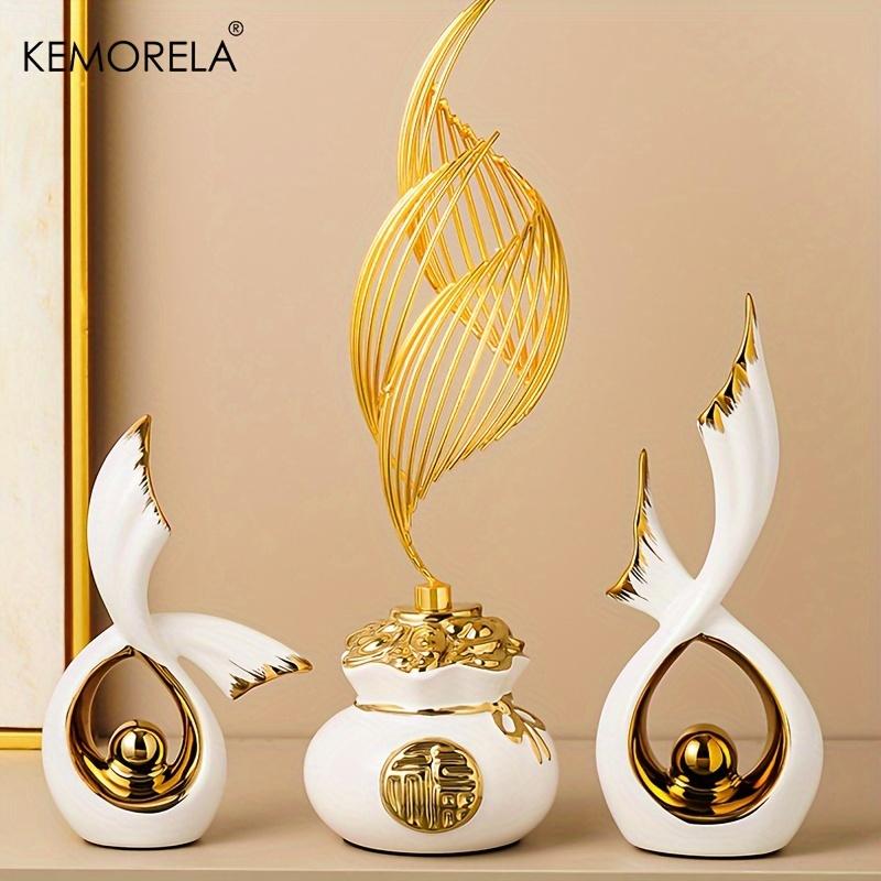 KEMORELA 1/2PCS Home Decoration Luxury Statues Simple Style Holiday Decorations TV Cabinet Wine Cabinet Office Desk Accessories
KEMORELA 1/2PCS Home Decoration Luxury Statues Simple Style Holiday Decorations TV Cabinet Wine Cabinet Office Desk Accessories