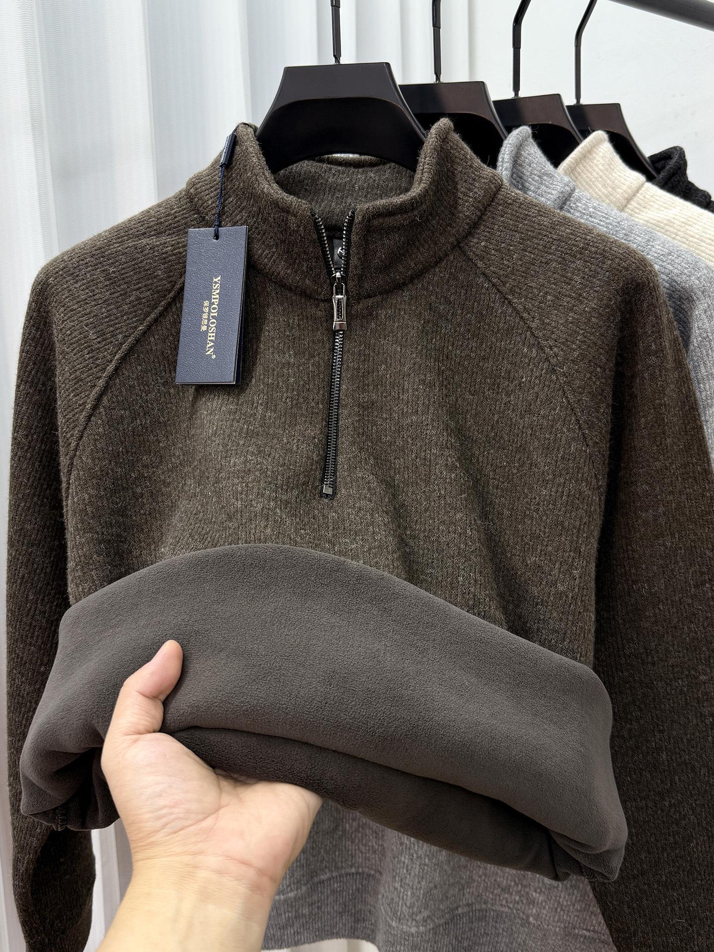 Men s Brushed Velvet Half-High Collar Wool Sweater - Warm Winter Base Layer M (Weight 95-120 Jin) кавовий
Men s Brushed Velvet Half-High Collar Wool Sweater - Warm Winter Base Layer M (Weight 95-120 Jin) кавовий