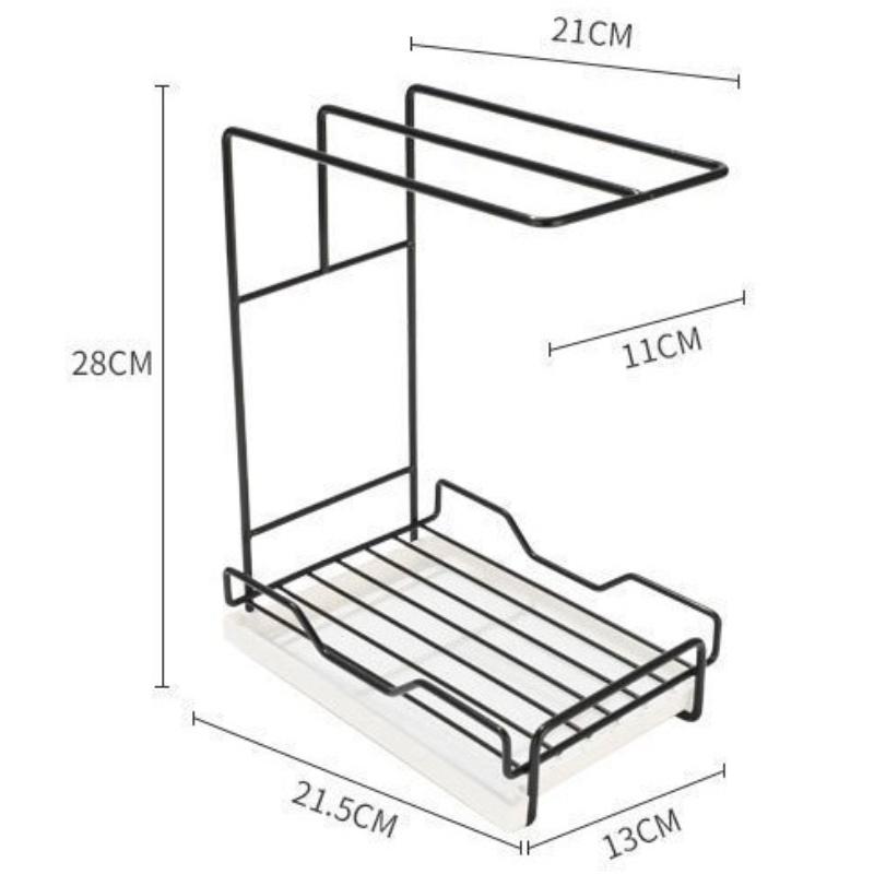 Настенный держатель для кухонной губки без сверления, регулируемая сушилка для тряпок, мочалок, органайзер для экономии места чёрный
Настенный держатель для кухонной губки без сверления, регулируемая сушилка для тряпок, мочалок, органайзер для экономии места чёрный