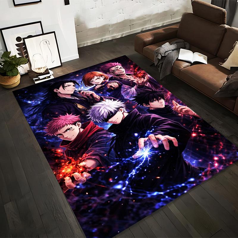 Anime Style Carpet with Colorful Magical Characters and Energy Theme Suitable for use as an anti-slip for living room bedroom sofas 40x60cm( 15x23in )
Anime Style Carpet with Colorful Magical Characters and Energy Theme Suitable for use as an anti-slip for living room bedroom sofas 40x60cm( 15x23in )