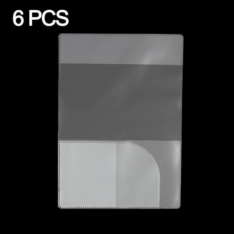 6/18pcs Passport Cover Bag Travel Passport Protective Transparent Available With Card Slot Passport Sleeve Case Travel Accessory
6/18pcs Passport Cover Bag Travel Passport Protective Transparent Available With Card Slot Passport Sleeve Case Travel Accessory