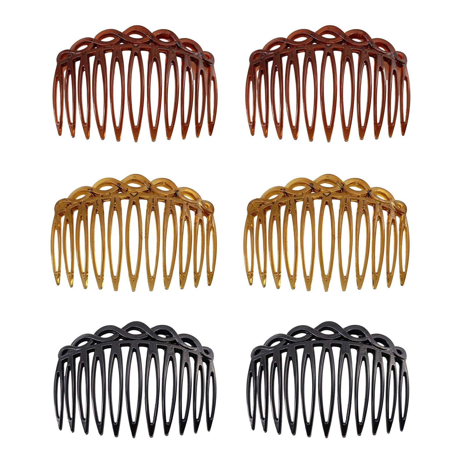 Elegant Hair Combs 6 Piece Plastic Resin Side Parting Hairpins Fashion Headdress For Daily or Formal Event S5
Elegant Hair Combs 6 Piece Plastic Resin Side Parting Hairpins Fashion Headdress For Daily or Formal Event S5