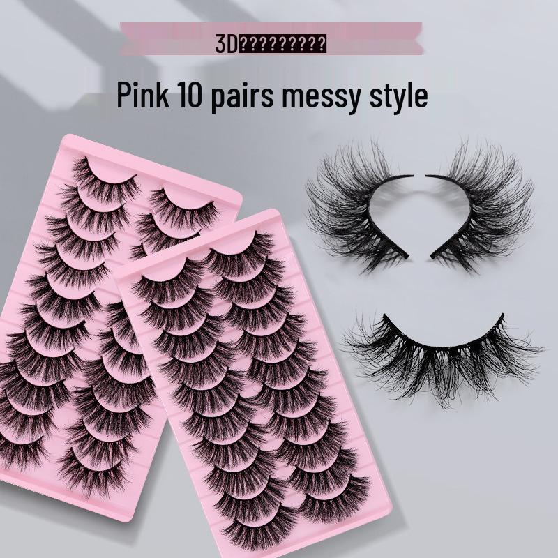 3D Dense Multi-Layered Curled False Eyelashes - Long and Voluminous European & American Style Standard
3D Dense Multi-Layered Curled False Eyelashes - Long and Voluminous European & American Style Standard