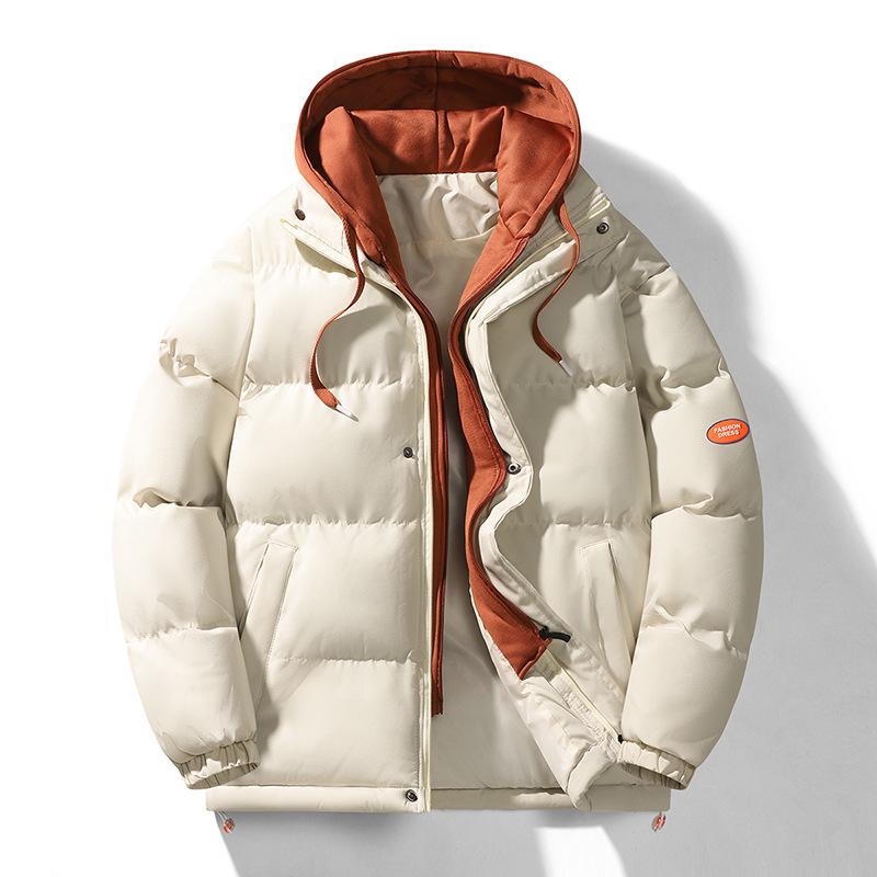 Men s 2025 Winter Korean Style Faux Two-Piece Cotton Jacket - Trendy Versatile Bread Coat XL (125-140 jin) хакі
Men s 2025 Winter Korean Style Faux Two-Piece Cotton Jacket - Trendy Versatile Bread Coat XL (125-140 jin) хакі