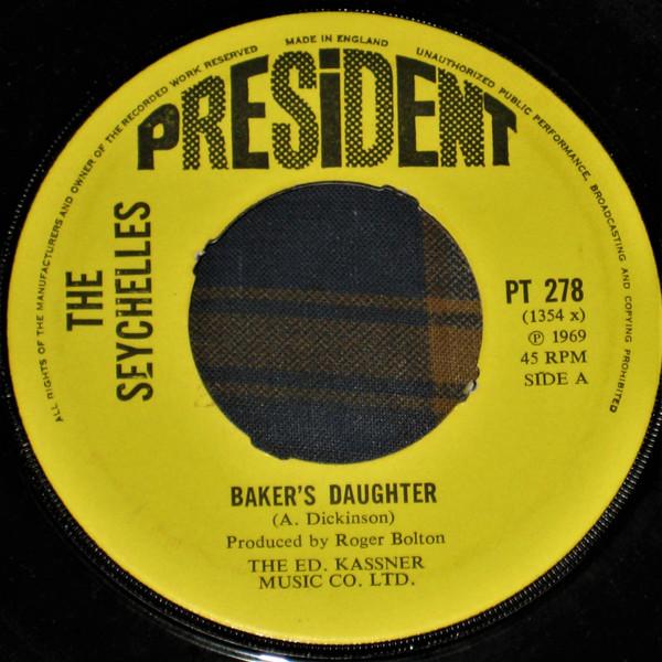7-дюймовая пластинка СЕЙШЕЛЫ - Дочь пекаря PT278 President Records 1969 Великобритания Рок Б/У
7-дюймовая пластинка СЕЙШЕЛЫ - Дочь пекаря PT278 President Records 1969 Великобритания Рок Б/У