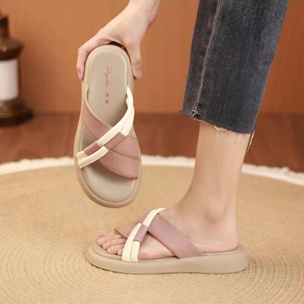 2024 New Flat Shoes Sandals Women s Shoes Thick Slippers Fashion Beach Casual Women s Shoes Low Heel Slippers
2024 New Flat Shoes Sandals Women s Shoes Thick Slippers Fashion Beach Casual Women s Shoes Low Heel Slippers