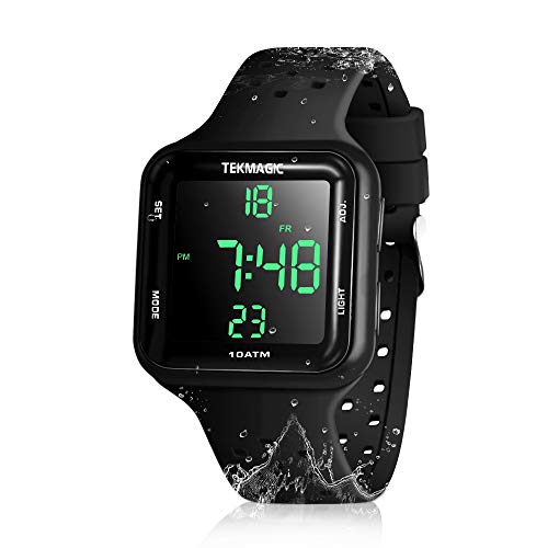 Men s Multi-Function Watch with 10 ATM Water Resistance, Ideal for Swimming, Diving, and Surfing, Includes Alarm, Calendar, Stopwatch, Dual Time, 12-H
Men s Multi-Function Watch with 10 ATM Water Resistance, Ideal for Swimming, Diving, and Surfing, Includes Alarm, Calendar, Stopwatch, Dual Time, 12-H