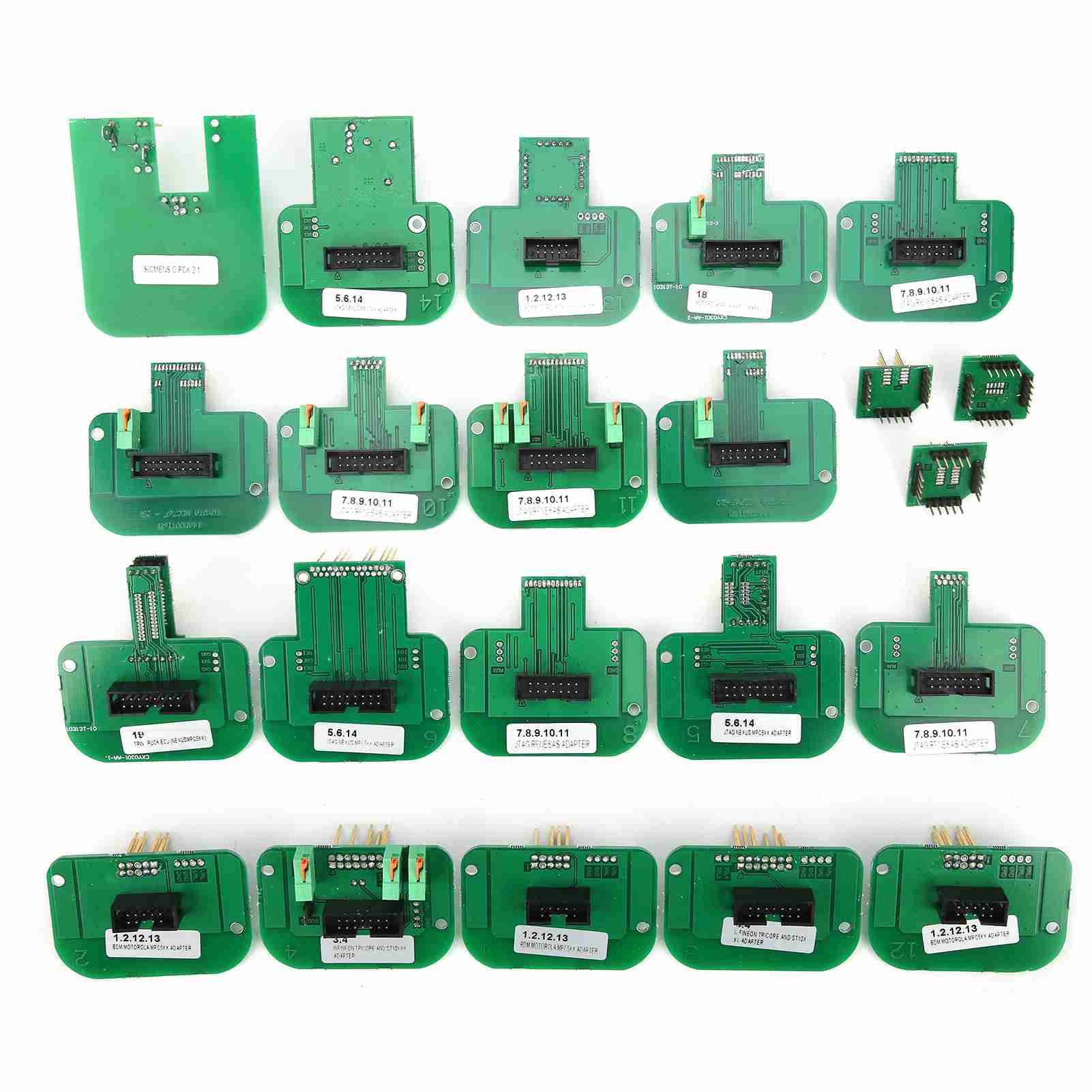 22pcs BDM Probe Adapters Chip Tuning Tool Accessory Kit Full Set for KTAG KESSTrasdata
22pcs BDM Probe Adapters Chip Tuning Tool Accessory Kit Full Set for KTAG KESSTrasdata