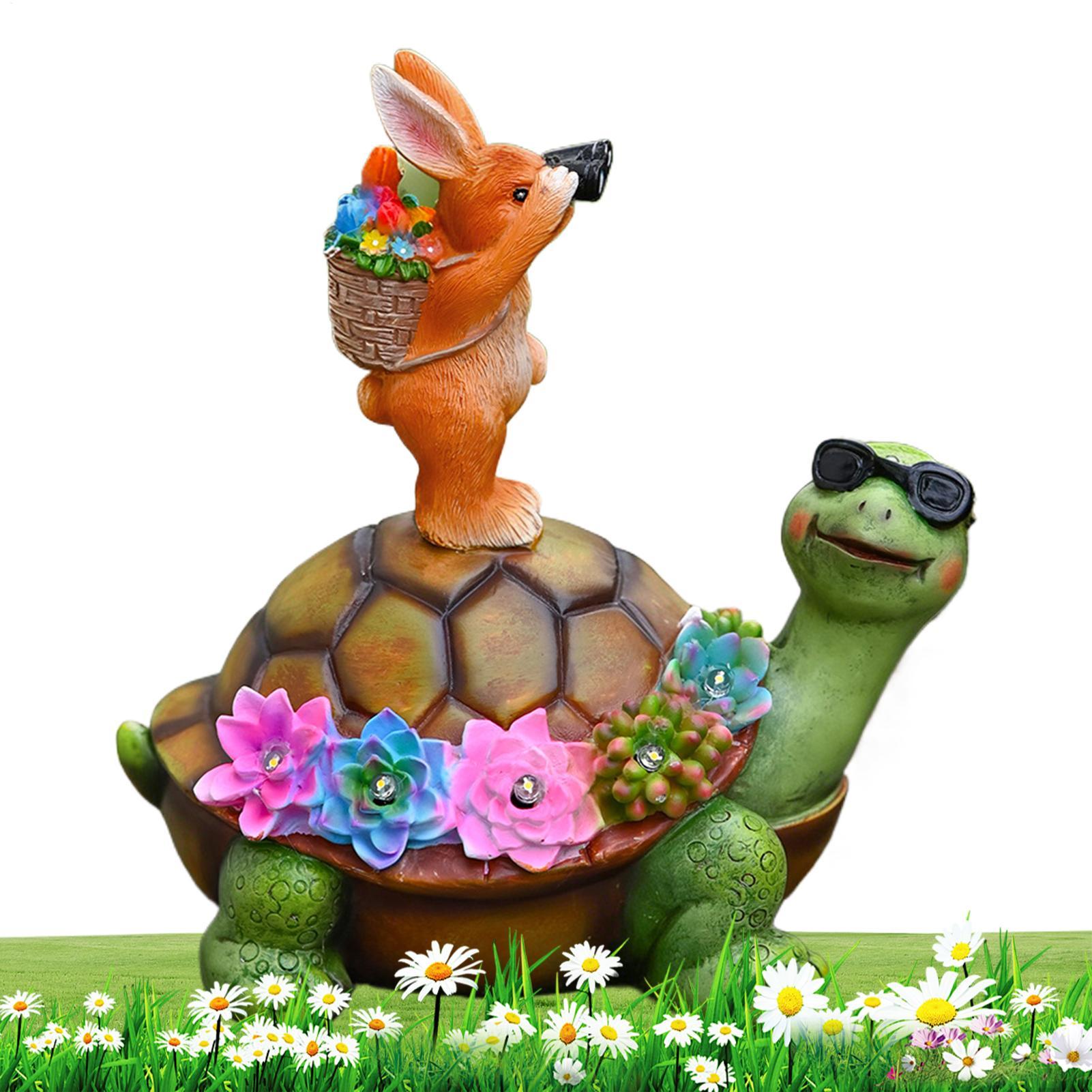 Solar Garden Decoration Turtle Bunny Ornament Outdoor Resin Waterproof Fun Statue Craft With Warm Color LED Light China Mainland
Solar Garden Decoration Turtle Bunny Ornament Outdoor Resin Waterproof Fun Statue Craft With Warm Color LED Light China Mainland