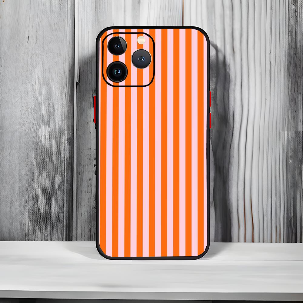 Stripes Pink and Orange Art Phone Case Black Matte Thin Phone Case For iPhone17 16 15 14 13 ProMax iphone12promax
Stripes Pink and Orange Art Phone Case Black Matte Thin Phone Case For iPhone17 16 15 14 13 ProMax iphone12promax