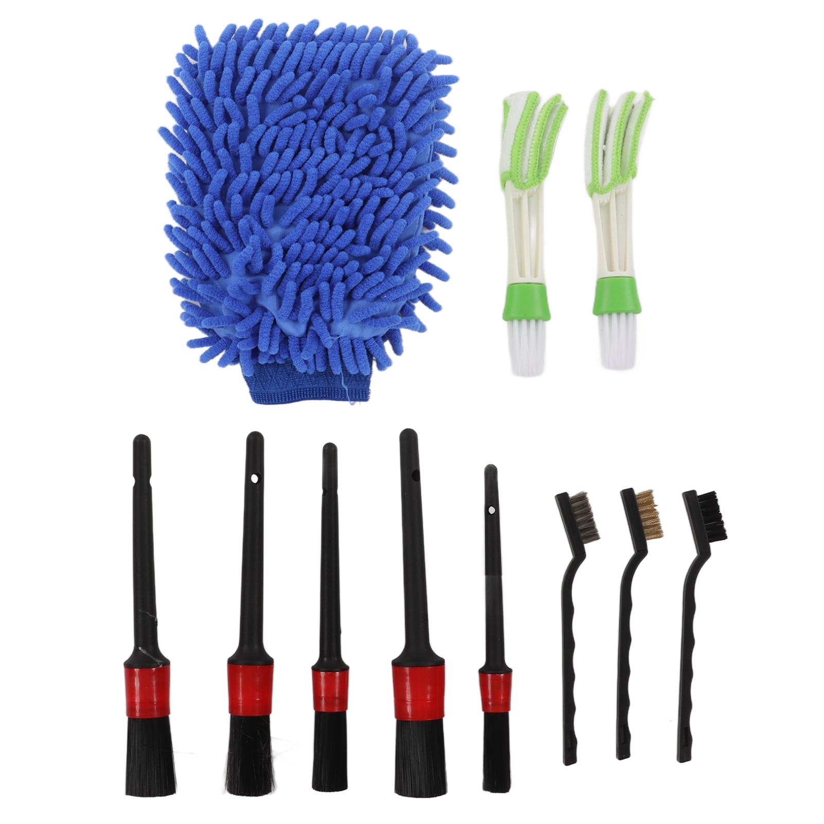 11PCS Car Cleaning Detailing Brush Set Interior Exterior Plastic for Wheels Windshield Wipers синий
11PCS Car Cleaning Detailing Brush Set Interior Exterior Plastic for Wheels Windshield Wipers синий
