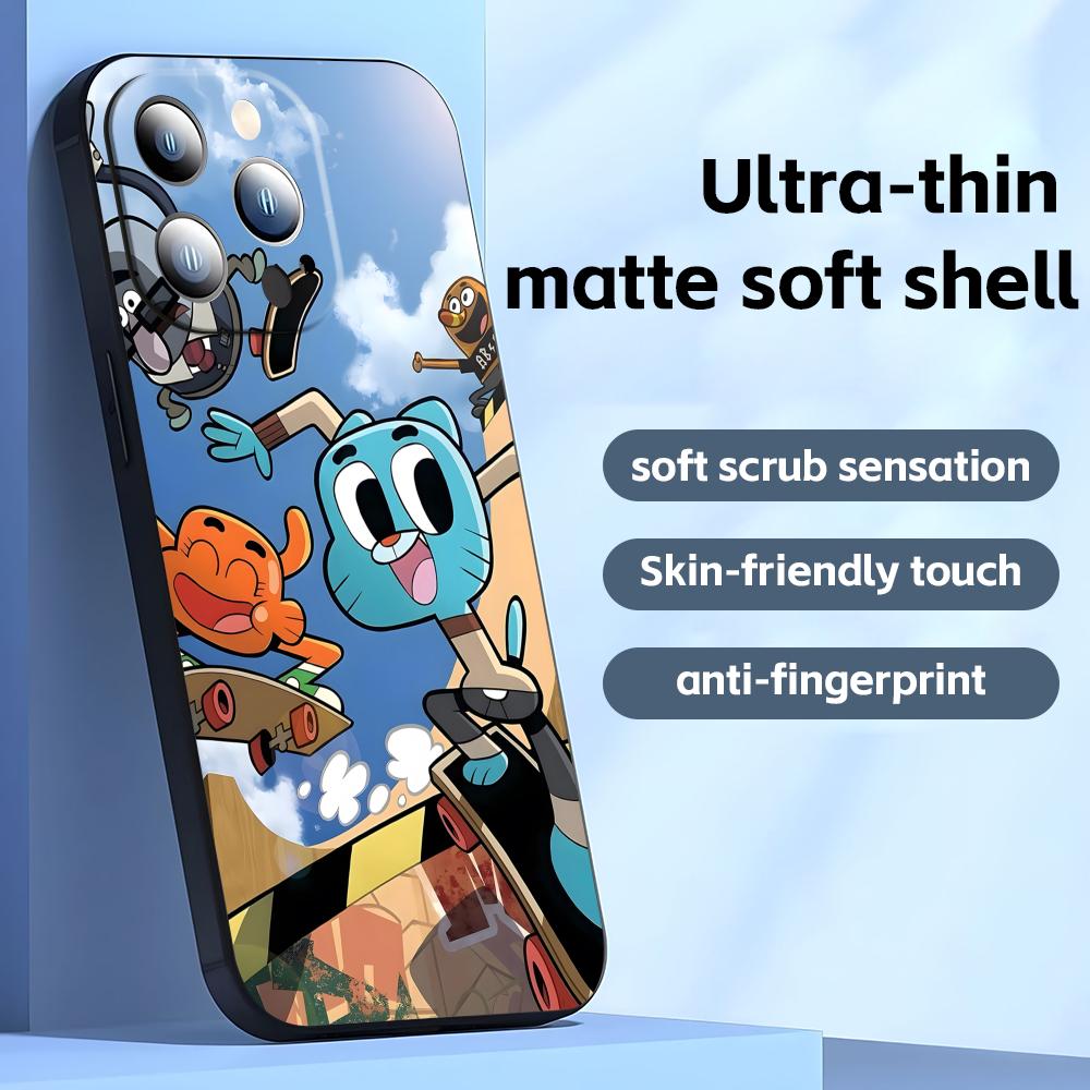 The Amazing World of Gumball Phone Case For iPhone17 16 16e 15 14 13 12 11 Plus Mini Pro Max Soft black Shockproof Cover iPhone17 Pro Max
The Amazing World of Gumball Phone Case For iPhone17 16 16e 15 14 13 12 11 Plus Mini Pro Max Soft black Shockproof Cover iPhone17 Pro Max