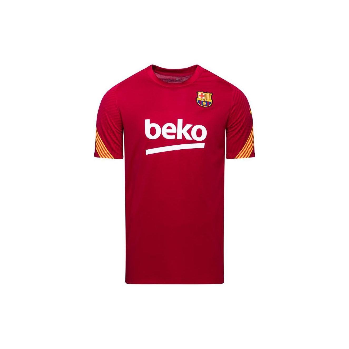 Nike Logo Letter Print Training Short Sleeve Football Shirt Barcelona Men tops Red CD5999-621 S
Nike Logo Letter Print Training Short Sleeve Football Shirt Barcelona Men tops Red CD5999-621 S
