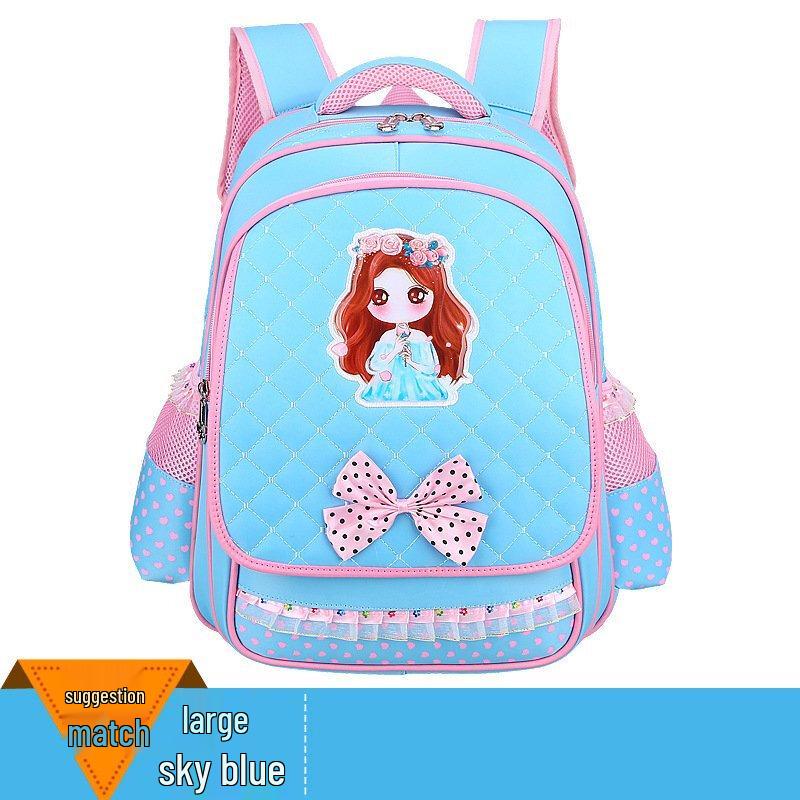 Li Shen Girls School Backpack with Lace Bow
Li Shen Girls School Backpack with Lace Bow