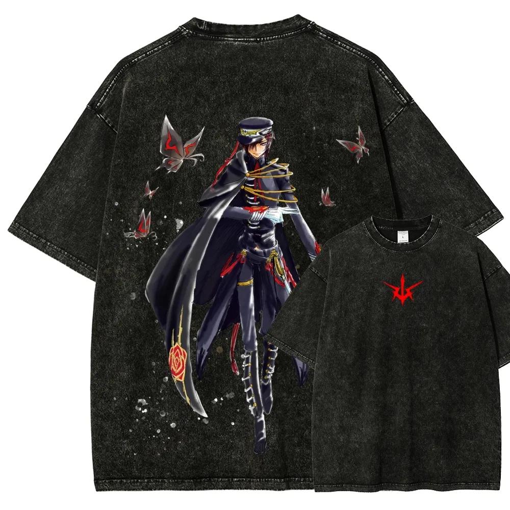 Япония Аниме Code Geass Графический Принт Футболка Винтажная Стиранный Хлопок Круглый Вырез Футболка Женская Унисекс Харадзюку Новая Мода Оверсайз Повседневный Топ M
Япония Аниме Code Geass Графический Принт Футболка Винтажная Стиранный Хлопок Круглый Вырез Футболка Женская Унисекс Харадзюку Новая Мода Оверсайз Повседневный Топ M