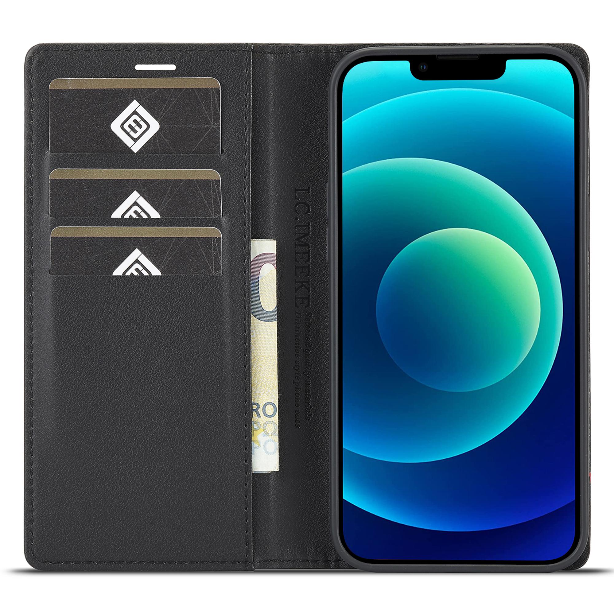 LC.IMEEKE For iPhone 15 Scratch Resistant Leather Stand Cover Carbon Fiber Texture Wallet Phone Case Vertical Stripe
LC.IMEEKE For iPhone 15 Scratch Resistant Leather Stand Cover Carbon Fiber Texture Wallet Phone Case Vertical Stripe