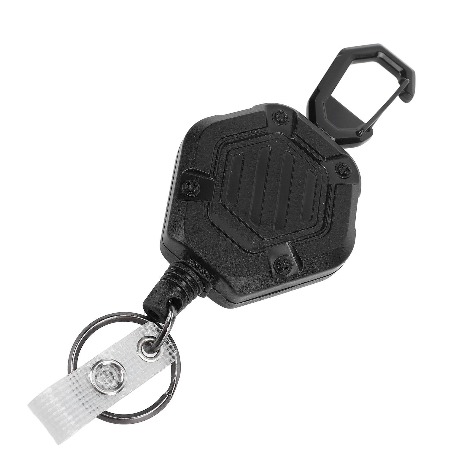 Heavy Duty Retractable Keychain 1mm Thickened Steel Wire Hexagonal Belt Clip Carabiner Key Chain for Camping Hiking
Heavy Duty Retractable Keychain 1mm Thickened Steel Wire Hexagonal Belt Clip Carabiner Key Chain for Camping Hiking