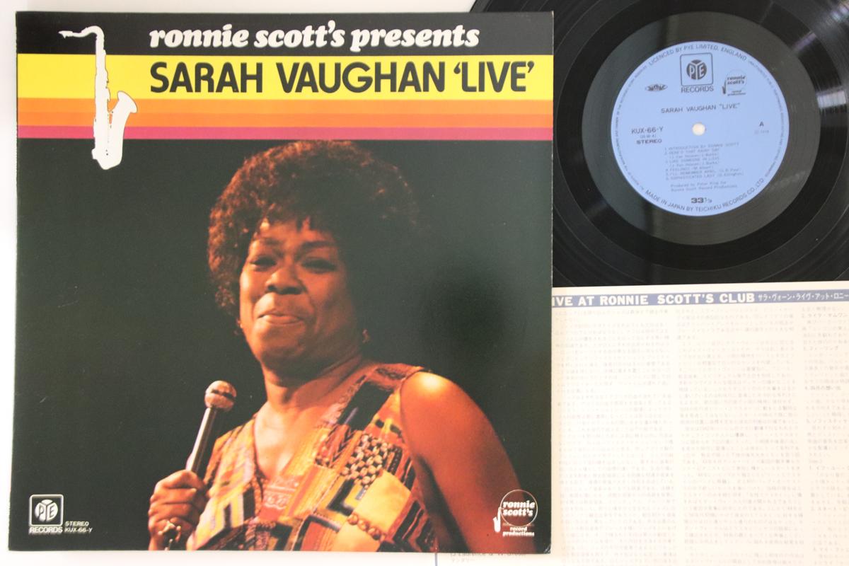 LP Пластинка SARAH VAUGHAN - Sarah Vaughan Live KUX66Y PYE 1978 Япония Джаз Б/У
LP Пластинка SARAH VAUGHAN - Sarah Vaughan Live KUX66Y PYE 1978 Япония Джаз Б/У