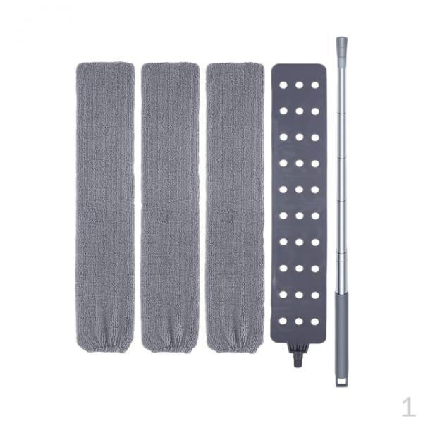 3 Pieces Dust Cleaner Broom Rotating Head Microfiber Brush Flexible Extendable Retractable Handle 1.4m
3 Pieces Dust Cleaner Broom Rotating Head Microfiber Brush Flexible Extendable Retractable Handle 1.4m