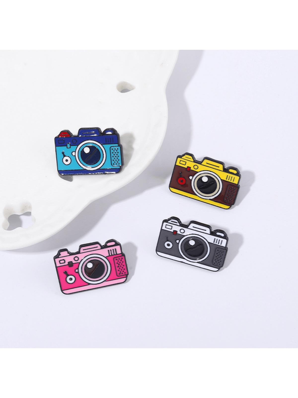4 pieces of women s creative and personalized vintage camera design brooches for daily wear, clothing, bags, accessories,badges
4 pieces of women s creative and personalized vintage camera design brooches for daily wear, clothing, bags, accessories,badges