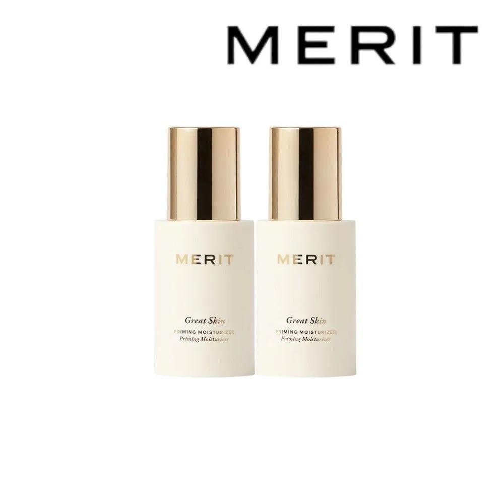 Merit Beauty Great Skin Priming Moisturizer 50ml x 2
Merit Beauty Great Skin Priming Moisturizer 50ml x 2