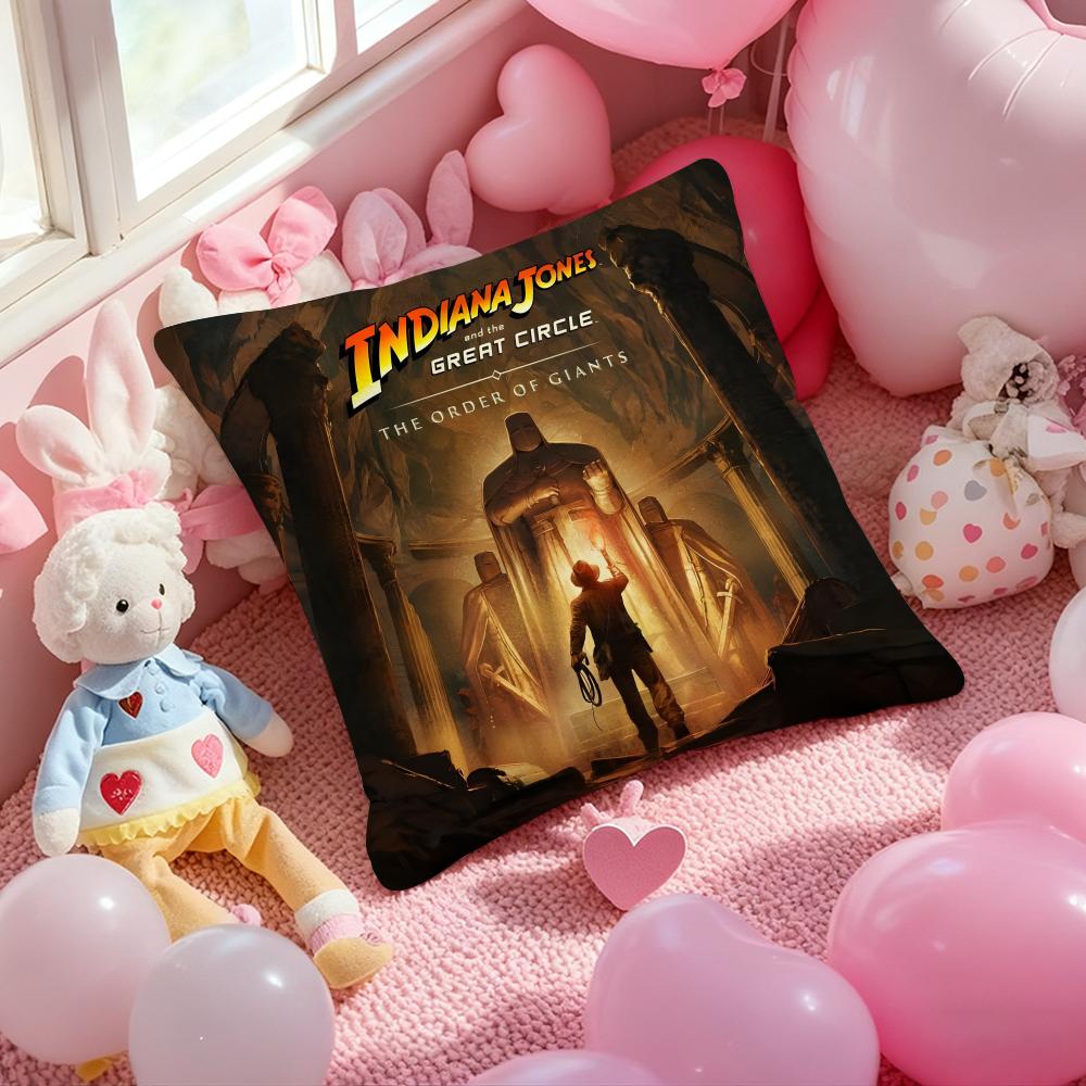 I-Indiana Jones and the Great Circle Cushion Cover Pattern Printed Pillowcase for Living Room Sofa Cushion Cover & Bedroom Decor 12x12Inch
I-Indiana Jones and the Great Circle Cushion Cover Pattern Printed Pillowcase for Living Room Sofa Cushion Cover & Bedroom Decor 12x12Inch