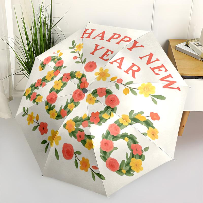 1pc 2026 New Year Open/Close Folding Umbrella, All- Portable Umbrella for & Men, Stylish Accessory (Holiday Gift) 8-Rib yy251213140
1pc 2026 New Year Open/Close Folding Umbrella, All- Portable Umbrella for & Men, Stylish Accessory (Holiday Gift) 8-Rib yy251213140