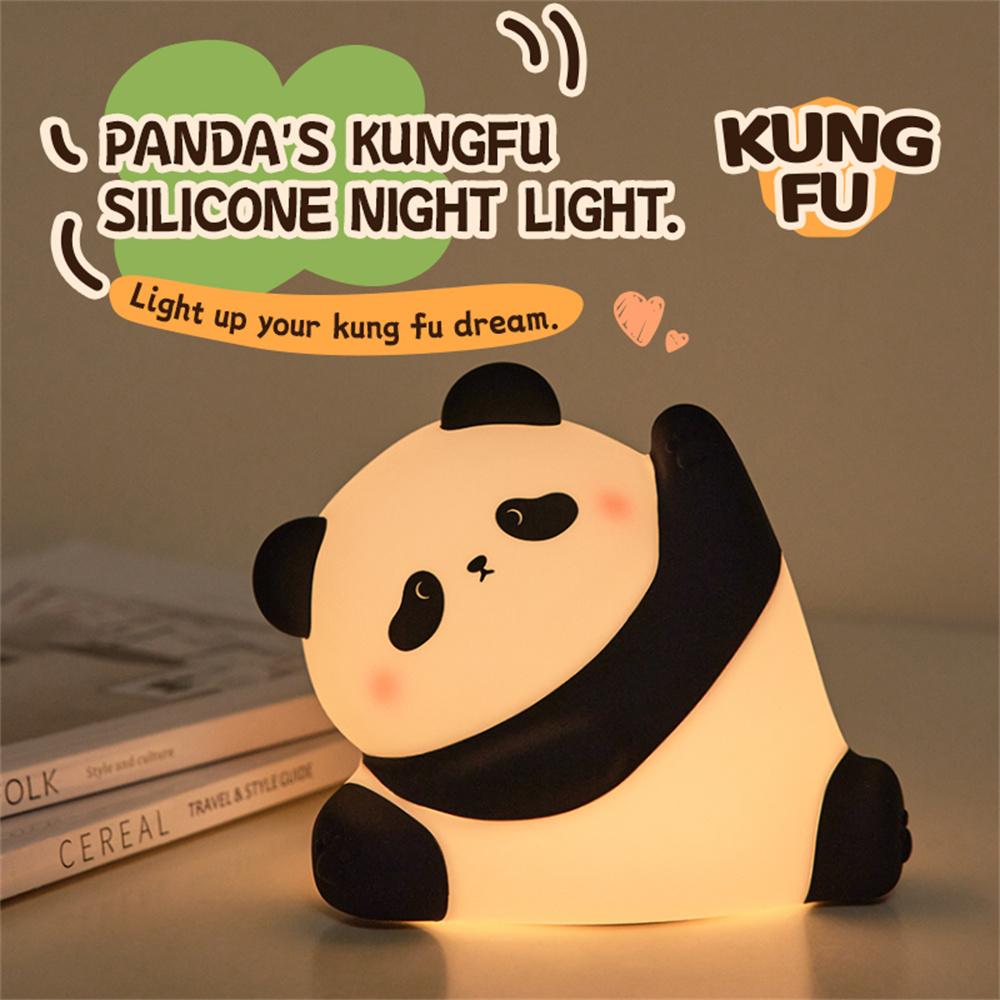 Panda Silicone Night Lamp For Kids Bedroom USB Rechargeable Touch Control Light (CE ROHS FCC CPC EN71 Certified) A
Panda Silicone Night Lamp For Kids Bedroom USB Rechargeable Touch Control Light (CE ROHS FCC CPC EN71 Certified) A