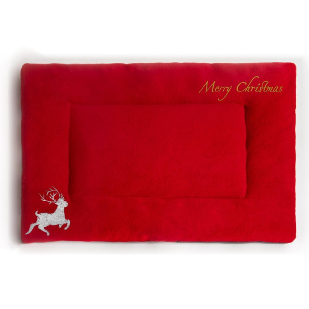 Christmas Theme Pet Cat Dog Bed Mat Pad Soft Warm Thick Kennel Cage Sofa Mat for Small Medium Large красный
Christmas Theme Pet Cat Dog Bed Mat Pad Soft Warm Thick Kennel Cage Sofa Mat for Small Medium Large красный
