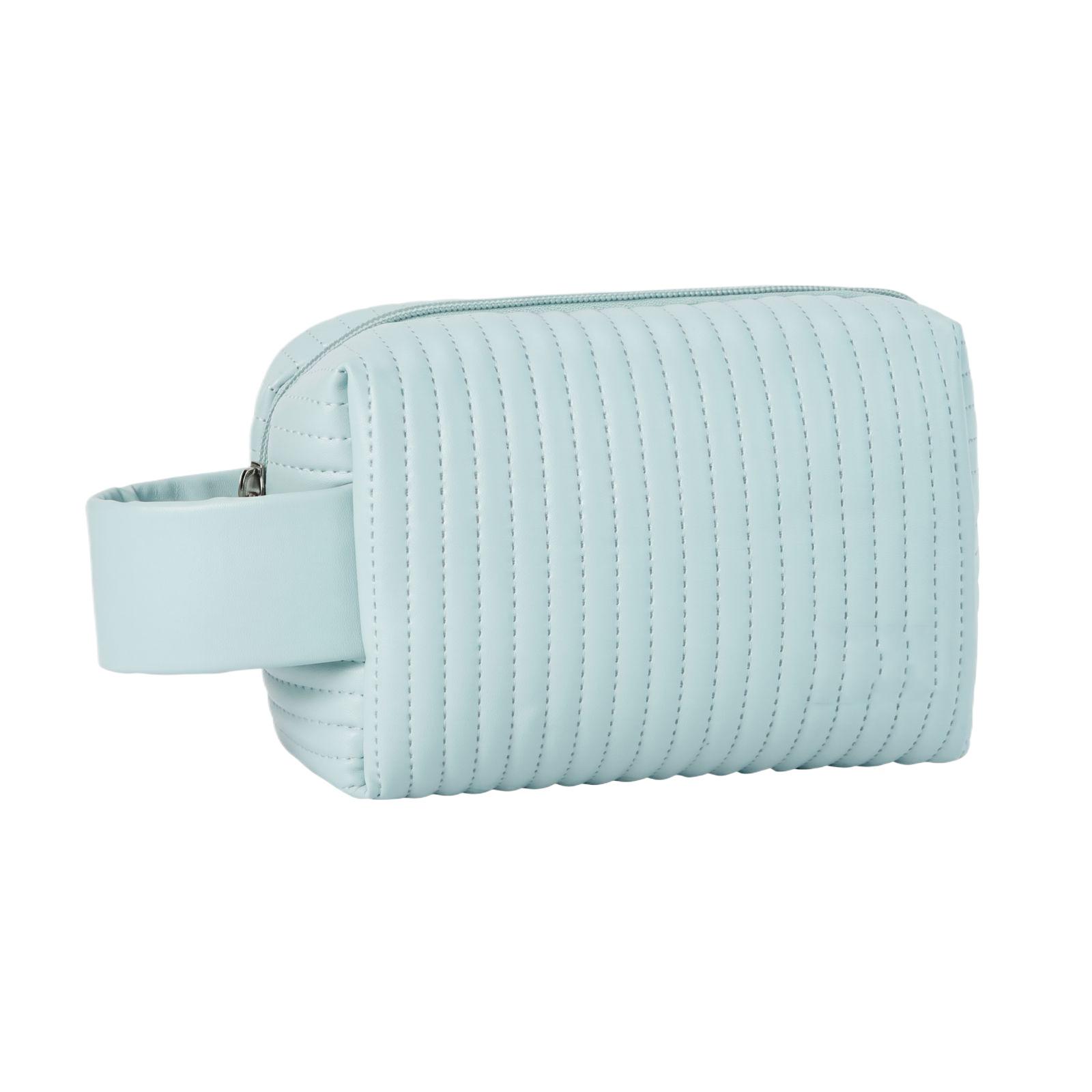 Portable Travel Makeup Bag Quilted Handheld Cosmetic Pouch Organizer Zipper Closure Lightweight Toiletry Storage Case one size синий
Portable Travel Makeup Bag Quilted Handheld Cosmetic Pouch Organizer Zipper Closure Lightweight Toiletry Storage Case one size синий