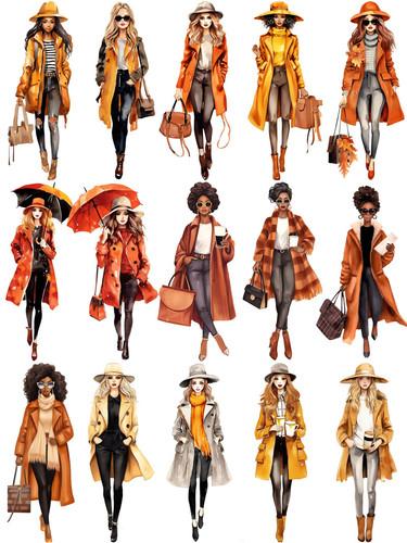 15Pcs/Pack Four Season Fashion Dress Girls Sticker DIY Craft Scrapbooking Album Junk Journal Decorative Stickers
15Pcs/Pack Four Season Fashion Dress Girls Sticker DIY Craft Scrapbooking Album Junk Journal Decorative Stickers