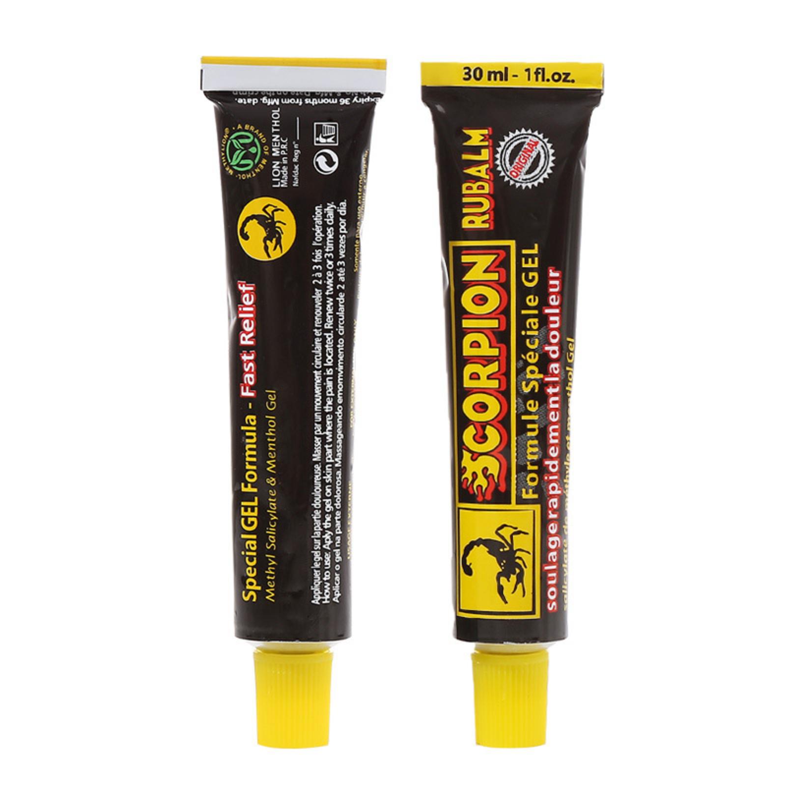 Scorpion Rubalm Special Formula Gel Fast Relief with Methyl Salicylate and Menthol for Muscle and Joint Comfort 30ml Tube One Size чёрный
Scorpion Rubalm Special Formula Gel Fast Relief with Methyl Salicylate and Menthol for Muscle and Joint Comfort 30ml Tube One Size чёрный