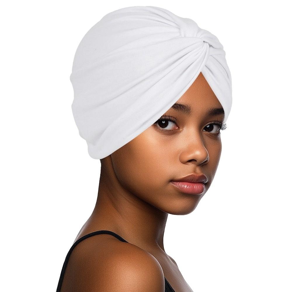 Vintage Hijab Caps Wrap Style Elastic Twist Knot Turban Hat Soft Polyester Breathable Cancer Chemo Hat Women Headwear білий
Vintage Hijab Caps Wrap Style Elastic Twist Knot Turban Hat Soft Polyester Breathable Cancer Chemo Hat Women Headwear білий