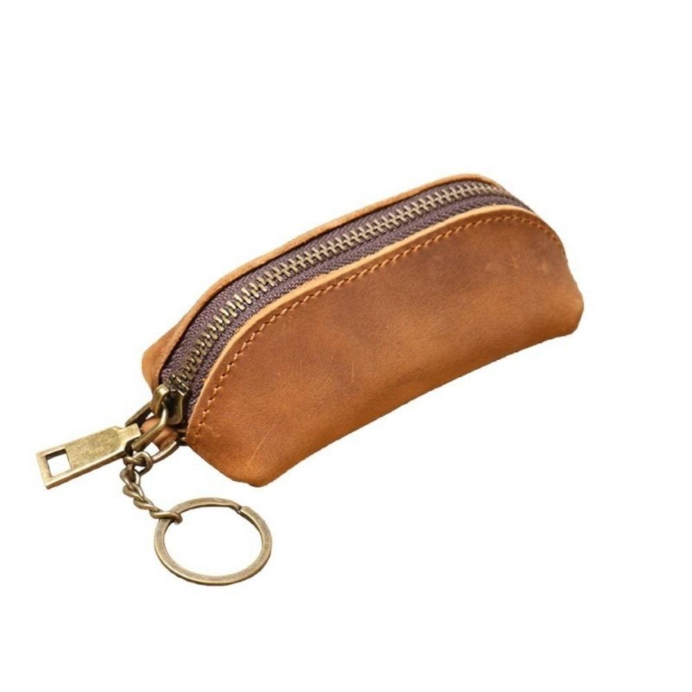 Anti-lost Mini Leather Coin Purse Zipper Car Key Bag Portable Men Key Ring Pouch Men коричневый
Anti-lost Mini Leather Coin Purse Zipper Car Key Bag Portable Men Key Ring Pouch Men коричневый