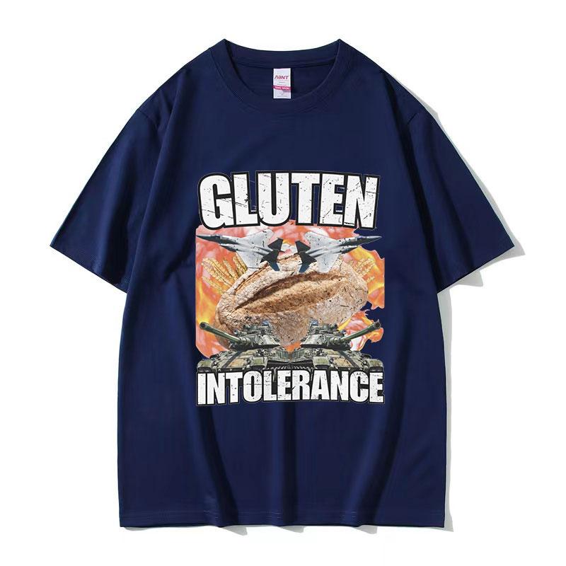 Funny Gluten Intolerance Meme Graphic T Shirt Unisexs Women Retro Fashion Short Sleeve Tshirts Harajuku Oversized Breathable Top 4XL
Funny Gluten Intolerance Meme Graphic T Shirt Unisexs Women Retro Fashion Short Sleeve Tshirts Harajuku Oversized Breathable Top 4XL