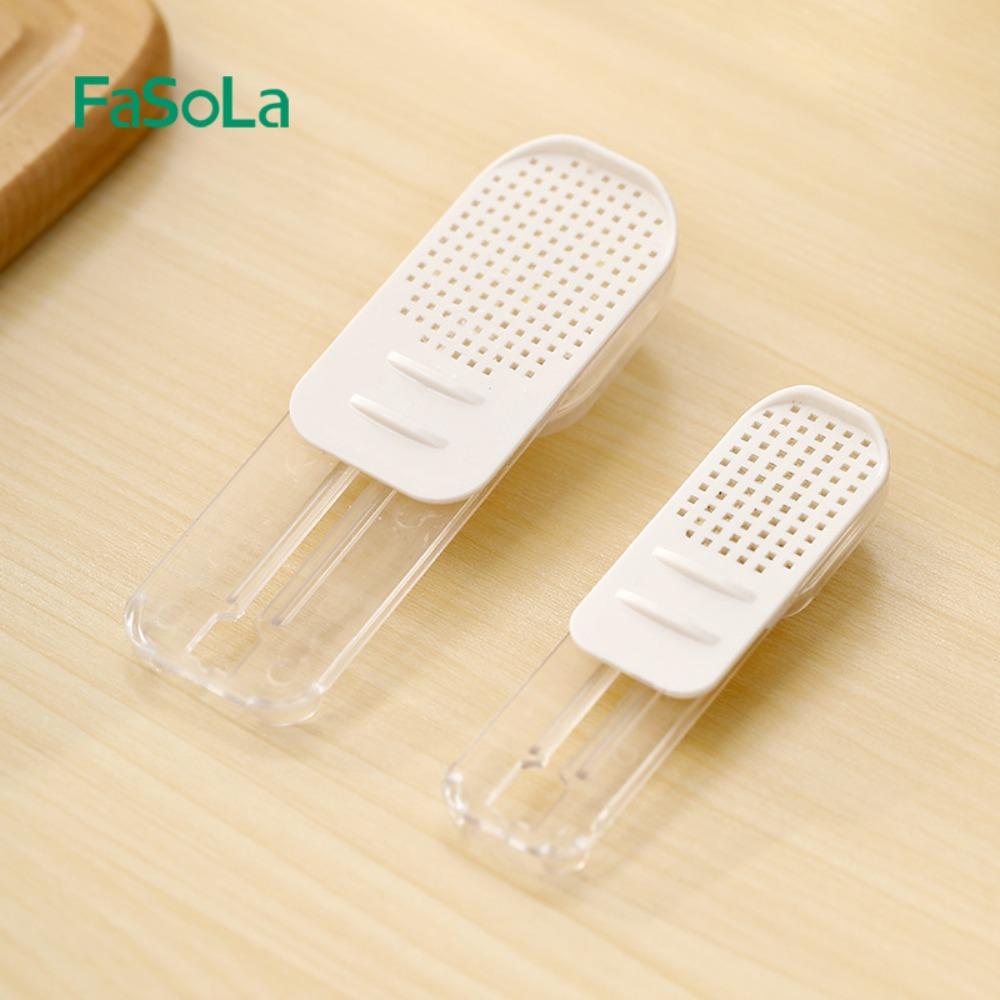 2pcs Measuring Quantitative Spoon ABS Sprinkling Spoon New Salt Control Spoon Kitchen