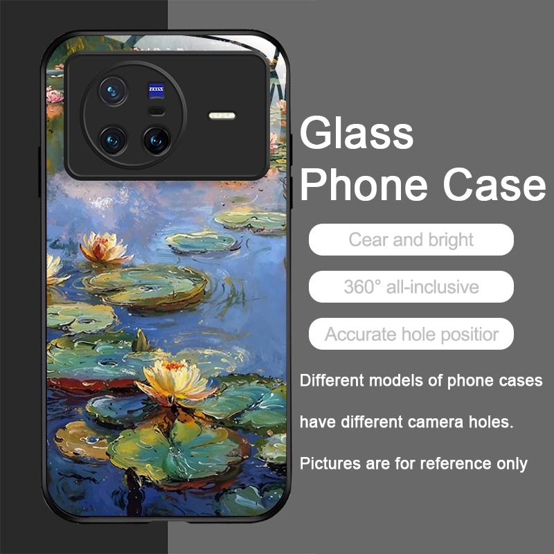 Retro Oil Painting Lotus Flower Pattern Tempered Phone Case for OPPO Reno 13F 12 11 Pro 10 SE FindX3 Lite X5 X7 Ultra Hard Cover OPPO Find X8 Ultra
Retro Oil Painting Lotus Flower Pattern Tempered Phone Case for OPPO Reno 13F 12 11 Pro 10 SE FindX3 Lite X5 X7 Ultra Hard Cover OPPO Find X8 Ultra