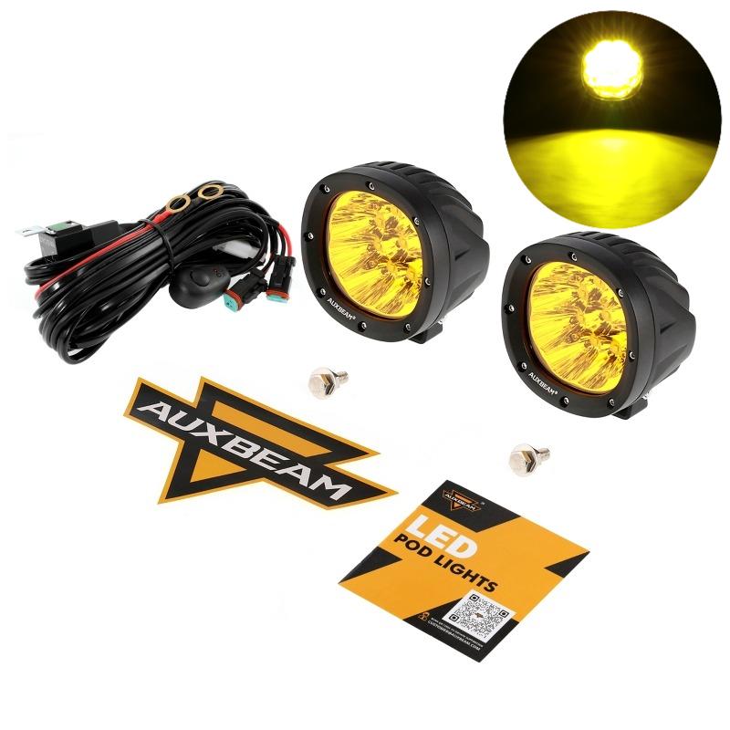AUXBEAM Серия P4 4-дюймовые светодиодные модули Spot/Flood Белый/Янтарный/6 режимов освещения Рабочий свет для автомобиля с проводкой для грузовиков Внедорожников
AUXBEAM Серия P4 4-дюймовые светодиодные модули Spot/Flood Белый/Янтарный/6 режимов освещения Рабочий свет для автомобиля с проводкой для грузовиков Внедорожников
