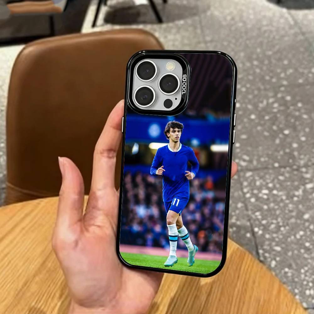 Football J-Joao F-Felix Phone Case For iPhone17,16,15,14,13,12,11 Plus,Pro Max Colored Silver Plated Inside Cover iPhoneXSMAX
Football J-Joao F-Felix Phone Case For iPhone17,16,15,14,13,12,11 Plus,Pro Max Colored Silver Plated Inside Cover iPhoneXSMAX
