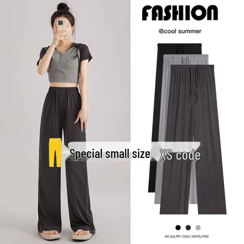 Women s High Waist Gray Wide-Leg Drawstring Pants - Summer 2025, Thin, Floor-Length, Casual Sporty Style S (80-95 lbs)
Women s High Waist Gray Wide-Leg Drawstring Pants - Summer 2025, Thin, Floor-Length, Casual Sporty Style S (80-95 lbs)