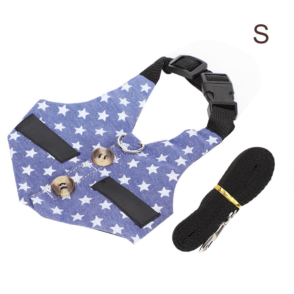 Adjustable Leash Harness Breathable Chest Strap Traction Vest for Rabbit Hamster Small Pet AnimalStars Dress S S
Adjustable Leash Harness Breathable Chest Strap Traction Vest for Rabbit Hamster Small Pet AnimalStars Dress S S