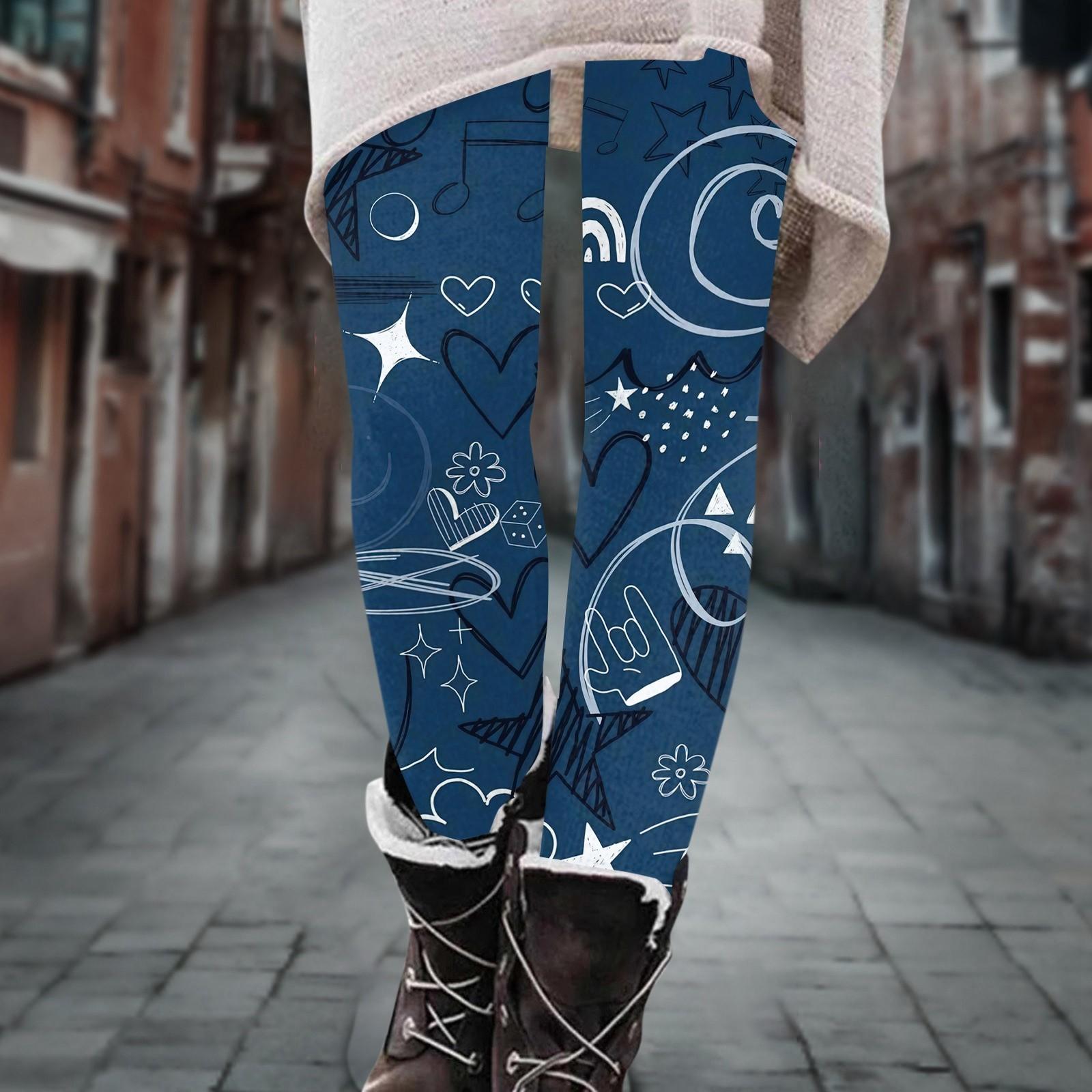 Женские брюки, эластичные мягкие хлопковые леггинсы с принтом, повседневные домашние пижамы L синий
Женские брюки, эластичные мягкие хлопковые леггинсы с принтом, повседневные домашние пижамы L синий